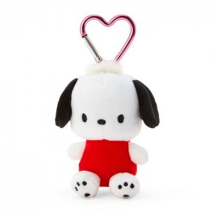 Hello Kitty Pochacco Plush Mascot All My Heart Keychain Rojas | CL_HK84845