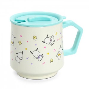 Hello Kitty Pochacco Stainless Steel Mug Azules | CL_HK29495