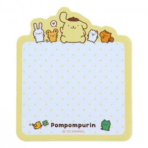 Hello Kitty Pompompurin Besties Sticky Notes Amarillo | CL_HK58951