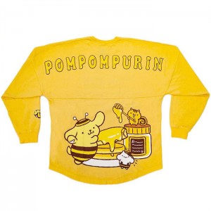 Hello Kitty Pompompurin Honey JapanLA Spirit Jersey Amarillo | CL_HK26449