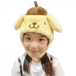 Hello Kitty Pompompurin Kids Kigurumi Hat Amarillo | CL_HK11874