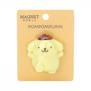 Hello Kitty Pompompurin Mini Mascot Magnet Amarillo | CL_HK35843