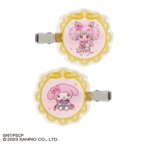 Hello Kitty Pretty Guardian Sailor Moon Cosmos Hair Clips (My Melody) Rosas | CL_HK82330