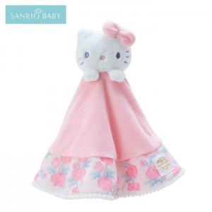 Hello Kitty Sanrio Baby Hello Kitty Plush Lovey Rosas | CL_HK77325