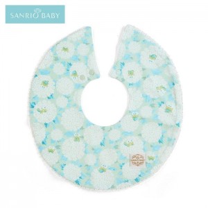 Hello Kitty Sanrio Baby Organic Cotton Keroppi Bib Azules | CL_HK52433