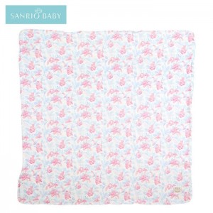 Hello Kitty Sanrio Baby Organic Cotton My Melody Swaddle Blanket Rosas | CL_HK93590