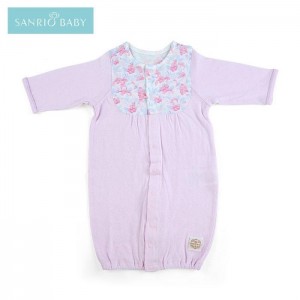 Hello Kitty Sanrio Baby Organic Cotton My Melody Convertible Gown Moradas | CL_HK16134