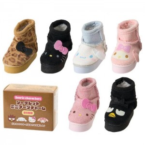 Hello Kitty Sanrio Characters Bag Charm Blind Box (Winter Boots Series 1) Multicolor | CL_HK26032