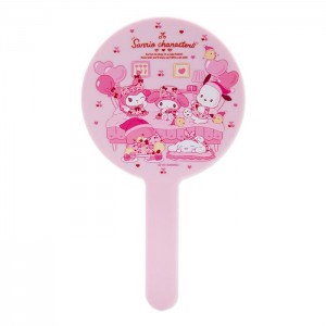 Hello Kitty Sanrio Characters Hand Mirror (Staycation Series) Rosas | CL_HK27063