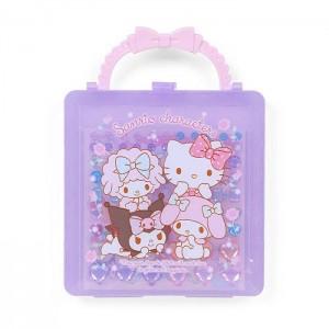 Hello Kitty Sanrio Characters Mini Coloring & Sticker Set Moradas | CL_HK11254