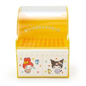 Hello Kitty Sanrio Characters Mini Yellow Storage Chest (Retro Room Series) Amarillo | CL_HK64827