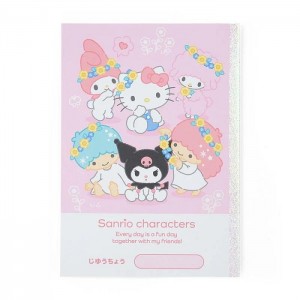 Hello Kitty Sanrio Characters Notebook (Pink) Rosas | CL_HK89339