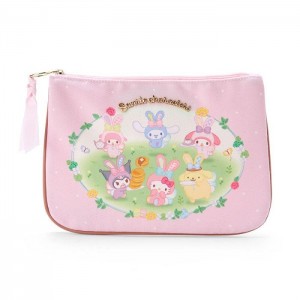 Hello Kitty Sanrio Characters Zipper (Spring Things Series) Rosas | CL_HK61693