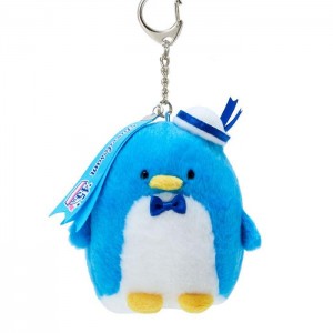 Hello Kitty Tuxedosam Plush Mascot Keychain (45th Birthday Design Series) Azules | CL_HK96523