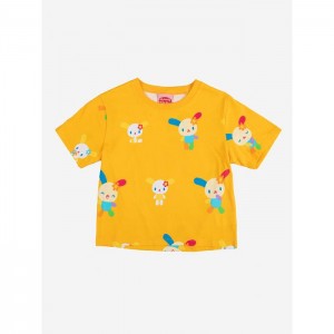 Hello Kitty U*SA*HA*NA x Dumbgood Baby Tee Multicolor | CL_HK16573