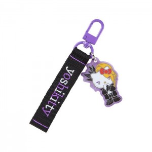 Hello Kitty Yoshikitty Logo Keychain (Sanrio Character Award Series) Negras | CL_HK37042