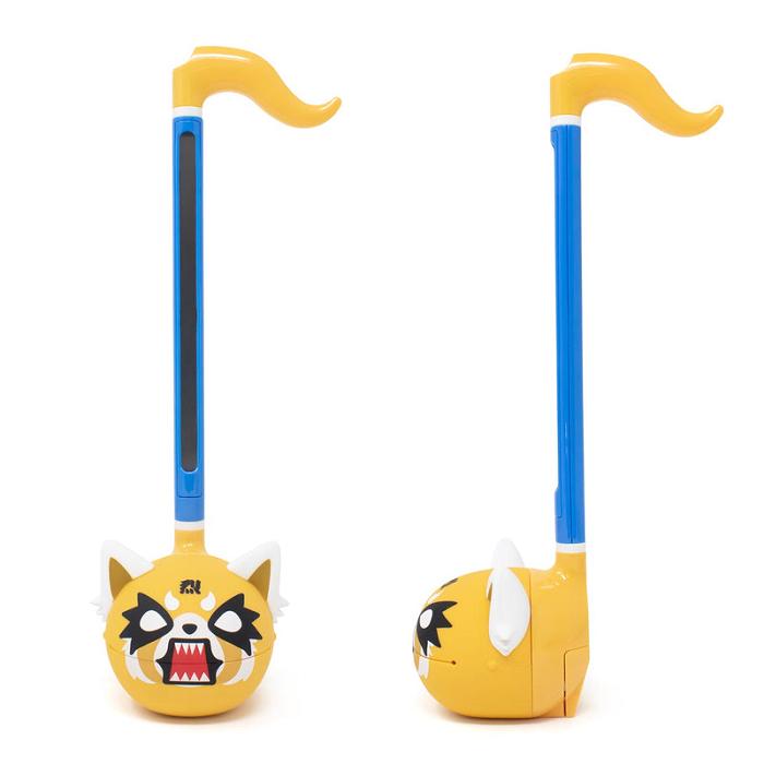 Hello Kitty Aggretsuko Otamatone Musical Toy (Rage) Amarillo Azules | CL_HK46110