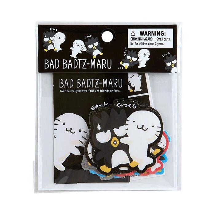 Hello Kitty Badtz-maru 20-pc Sticker Set (Best Mates Series) Negras | CL_HK56318