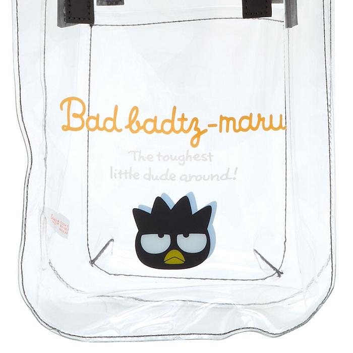 Hello Kitty Badtz-maru Clear 2-Way Mini Blancas | CL_HK75384