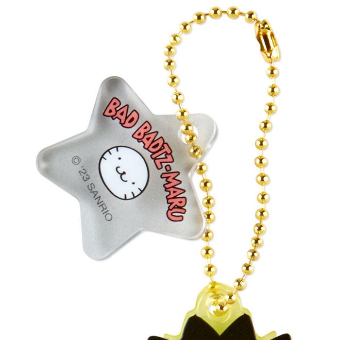 Hello Kitty Badtz-maru Customizable Mascot Bag Charm Amarillo | CL_HK53485