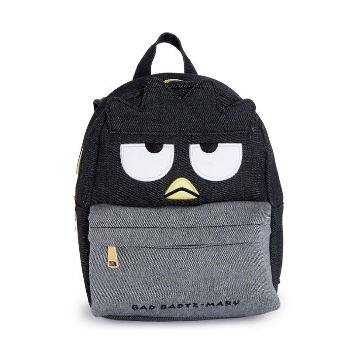 Hello Kitty Badtz-maru Kids Mini Backpack (Denim Series) Negras | CL_HK88004