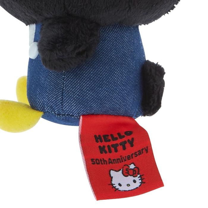 Hello Kitty Badtz-maru Mascot Keychain Plush (Hello, Everyone! Series) Negras | CL_HK96774