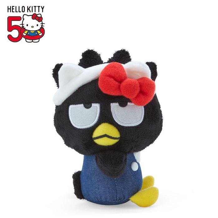 Hello Kitty Badtz-maru Mascot Keychain Plush (Hello, Everyone! Series) Negras | CL_HK53752