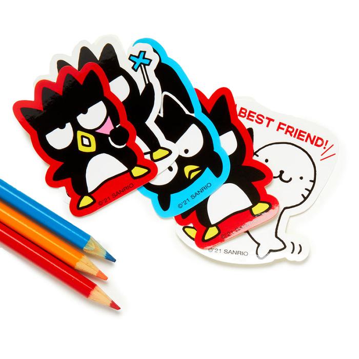 Hello Kitty Badtz-maru Sayings Big Sticker Pack Multicolor | CL_HK44813