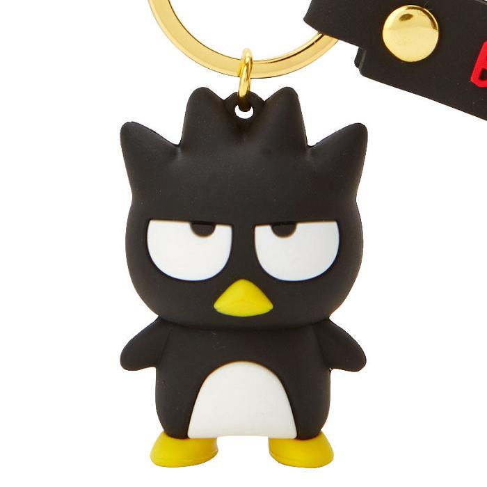 Hello Kitty Badtz-maru Signature Keychain Negras | CL_HK46686