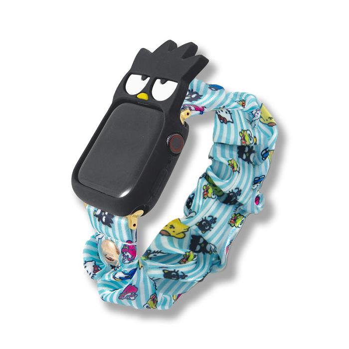 Hello Kitty Badtz-maru x Sonix Silicone Face Watch Bumper Negras | CL_HK38169