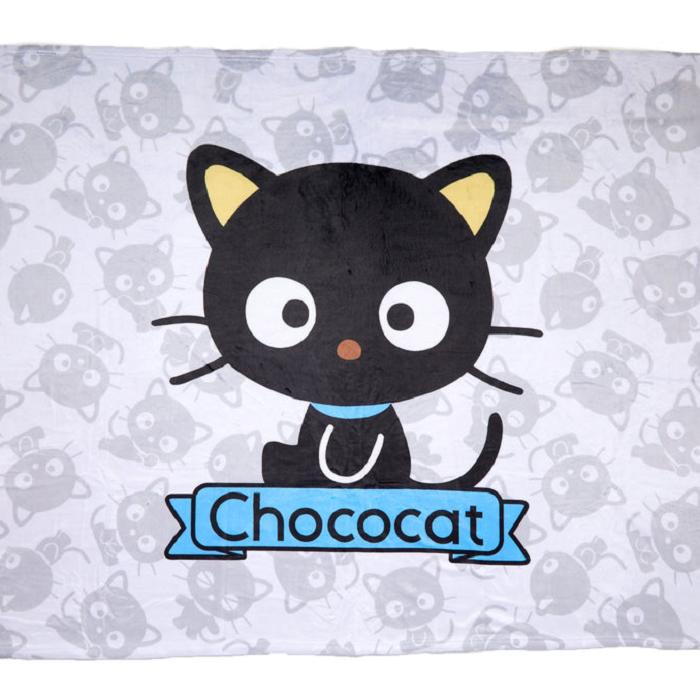 Hello Kitty Chococat Classic Throw Blanket Negras | CL_HK71346