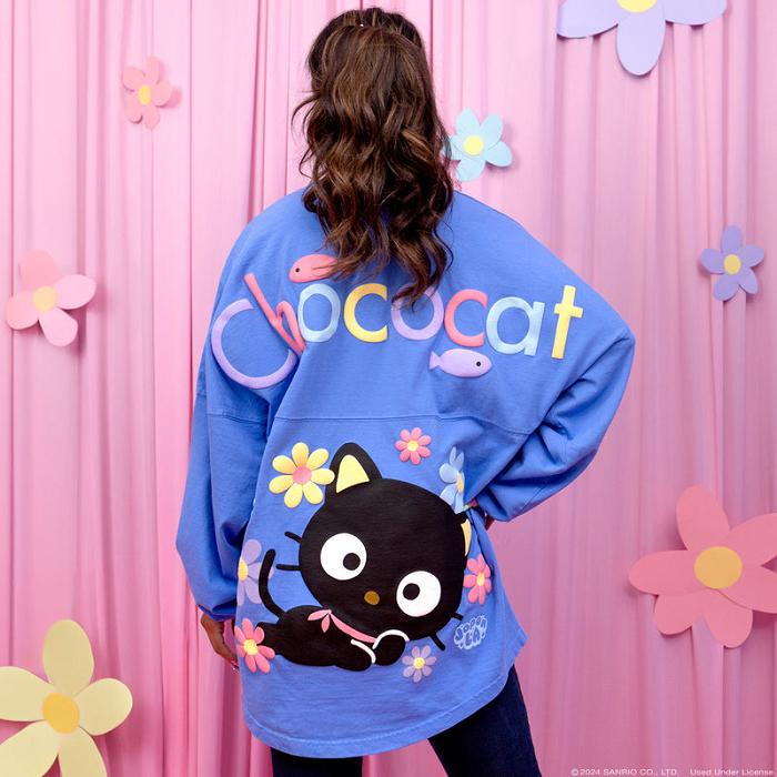 Hello Kitty Chococat Flowers JapanLA Spirit Jersey Azules | CL_HK97917