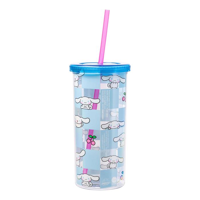 Hello Kitty Cinnamoroll 20oz Cherry Travel Tumbler Azules | CL_HK28483