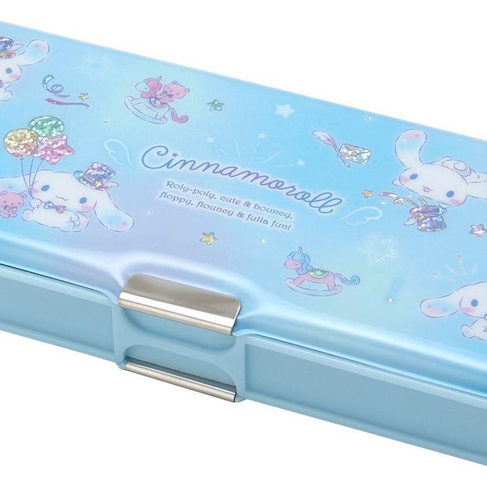 Hello Kitty Cinnamoroll 2-Way Pencil Case Azules | CL_HK49451