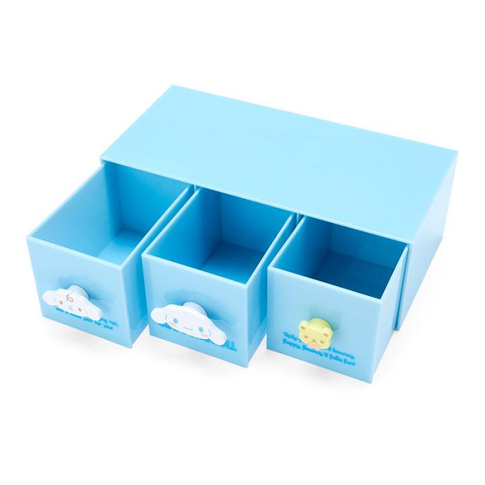 Hello Kitty Cinnamoroll 3-Tier Besties Stacking Container Azules | CL_HK57629