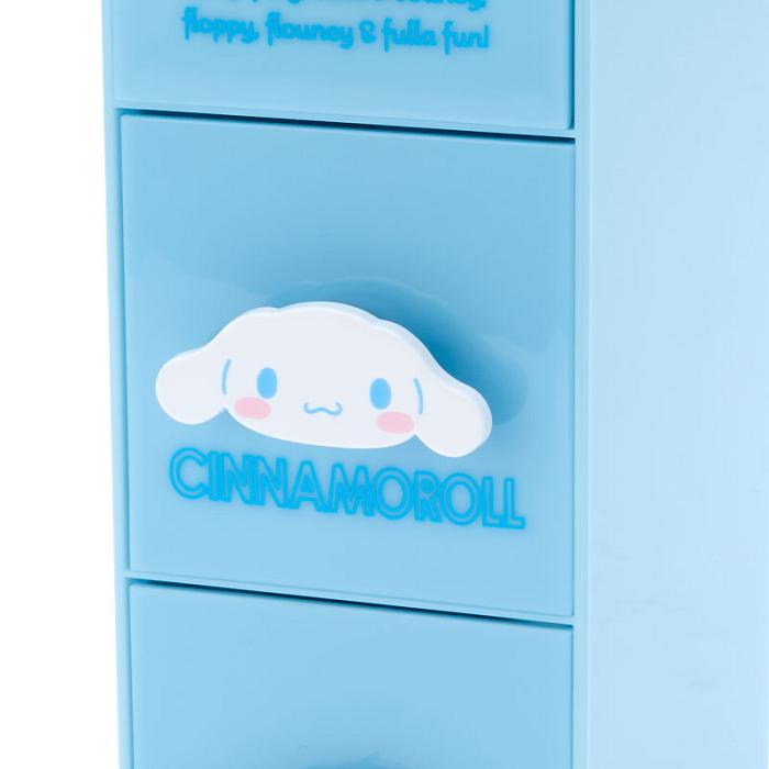 Hello Kitty Cinnamoroll 3-Tier Besties Stacking Container Azules | CL_HK57629