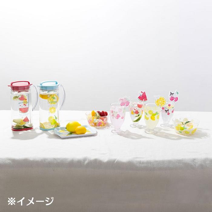 Hello Kitty Cinnamoroll Acrylic Water Pitcher (Summer Weather) Amarillo | CL_HK68534