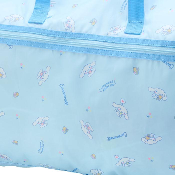 Hello Kitty Cinnamoroll All-Over Print Foldable Weekender Bag Azules | CL_HK55017