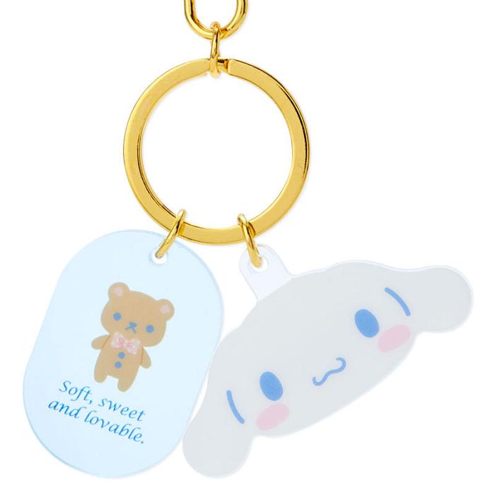 Hello Kitty Cinnamoroll Besties Keychain Blancas | CL_HK49482