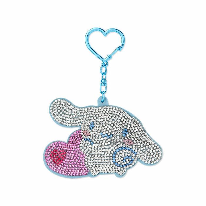 Hello Kitty Cinnamoroll Bling Bling Keychain Silve | CL_HK49642