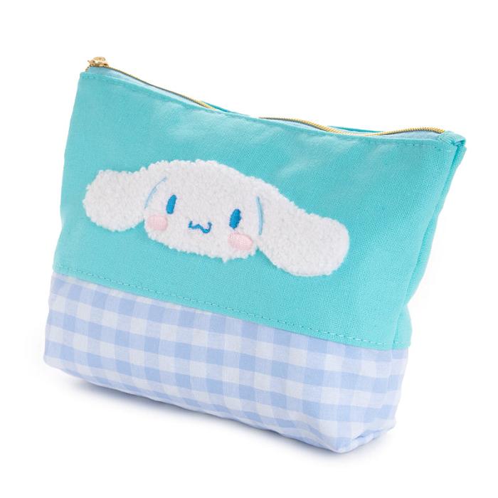 Hello Kitty Cinnamoroll Chenille Gingham Zipper Azules | CL_HK57850