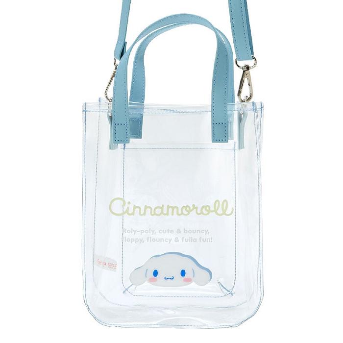 Hello Kitty Cinnamoroll Clear 2-Way Mini Blancas | CL_HK42905