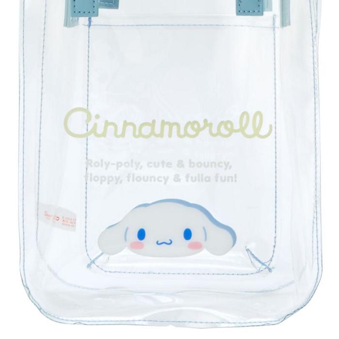 Hello Kitty Cinnamoroll Clear 2-Way Mini Blancas | CL_HK42905