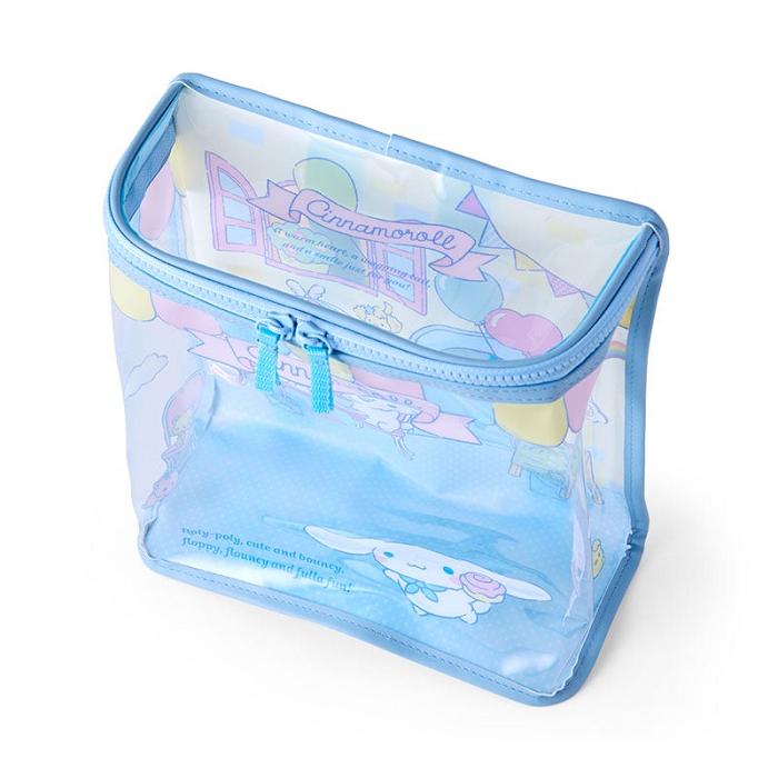 Hello Kitty Cinnamoroll Clear View Kids Backpack Azules | CL_HK25184