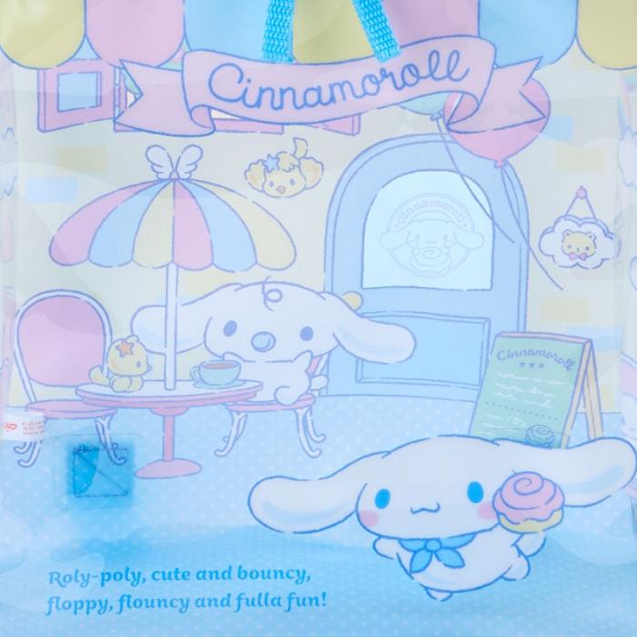 Hello Kitty Cinnamoroll Clear View Kids Backpack Azules | CL_HK25184