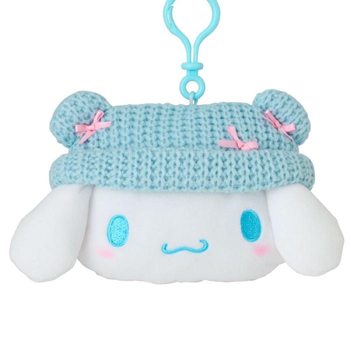 Hello Kitty Cinnamoroll Cozy Cap Mascot Clip Pouch Azules Blancas | CL_HK95725