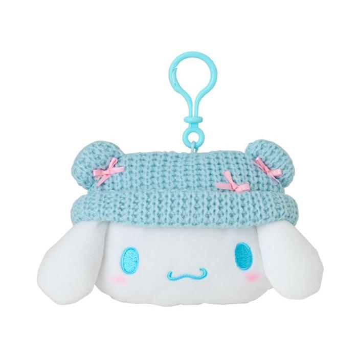 Hello Kitty Cinnamoroll Cozy Cap Mascot Clip Pouch Azules Blancas | CL_HK95725