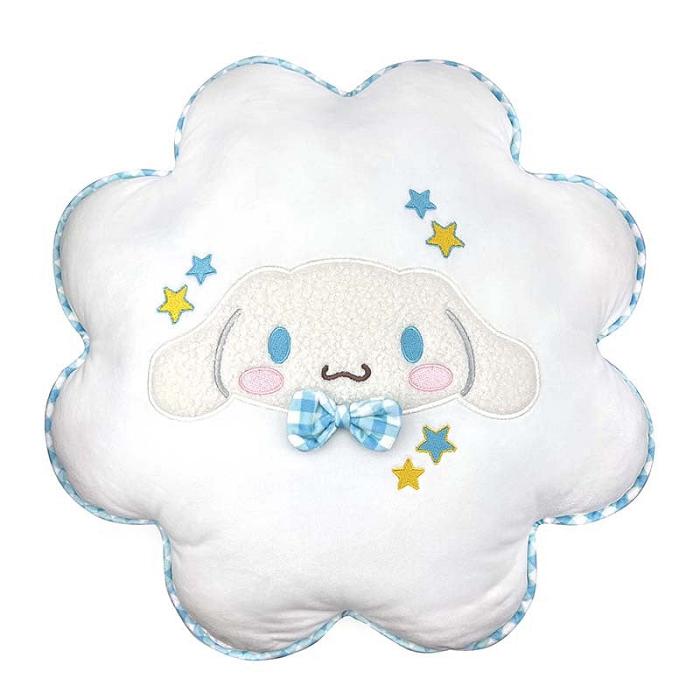 Hello Kitty Cinnamoroll Cozy Face Throw Pillow Blancas | CL_HK99388