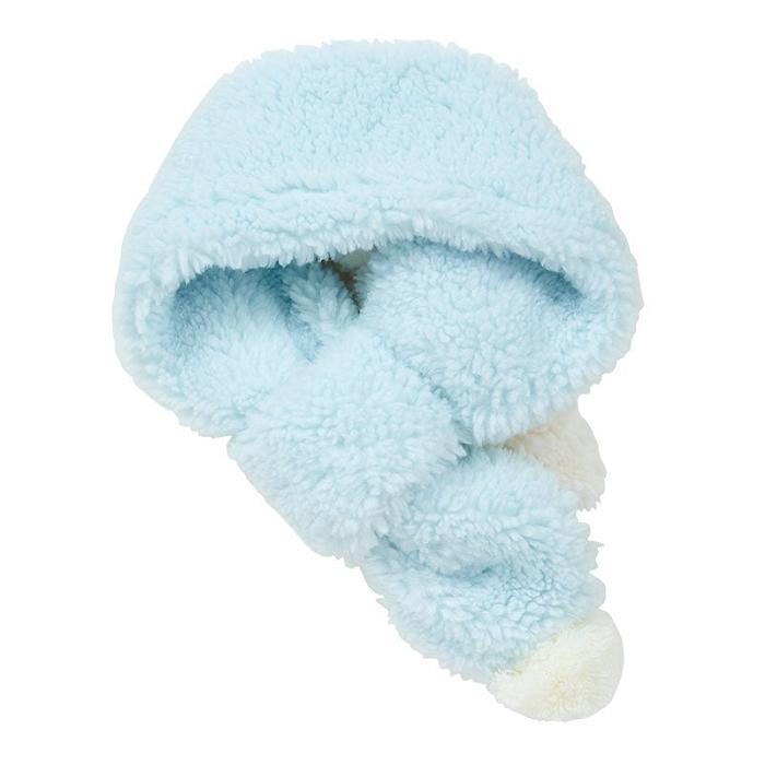 Hello Kitty Cinnamoroll Cozy Sherpa Kids Wrap Scarf Azules | CL_HK85089