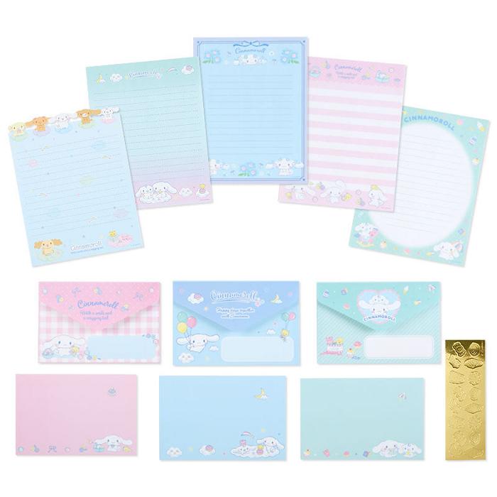 Hello Kitty Cinnamoroll Deluxe Letter Set Multicolor | CL_HK68383